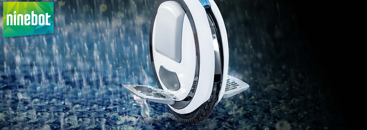 Don't worry about getting your Ninebot One wet, it's completely waterproof